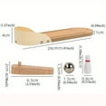 thumbnail image 3 of Children's educational toys parent-child interactive mini bowling ball wooden toys, 3 of 11