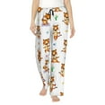thumbnail image 2 of Goofa Tigers go in for Sports Printed Soft Pajama Pants for Women, Wide Leg Comfy Casual Lounge Yoga Pants-Medium, 2 of 9