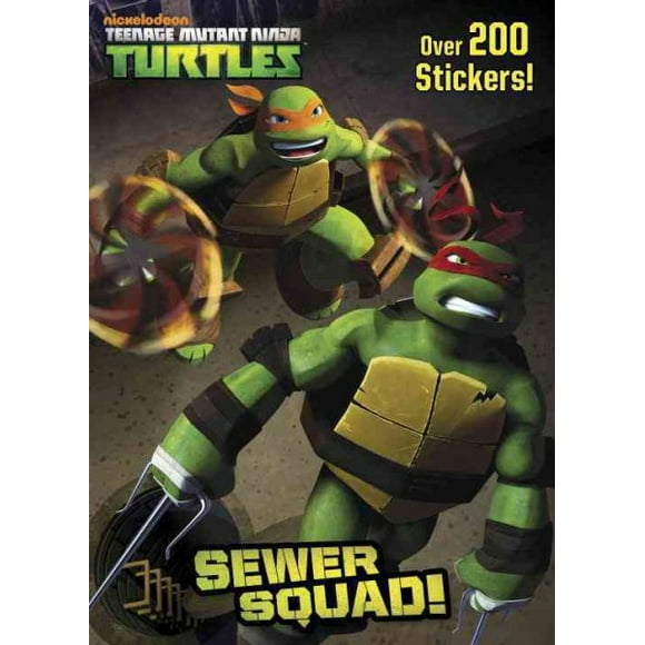 Deluxe Stickerific: Sewer Squad! (Teenage Mutant Ninja Turtles) (Paperback)