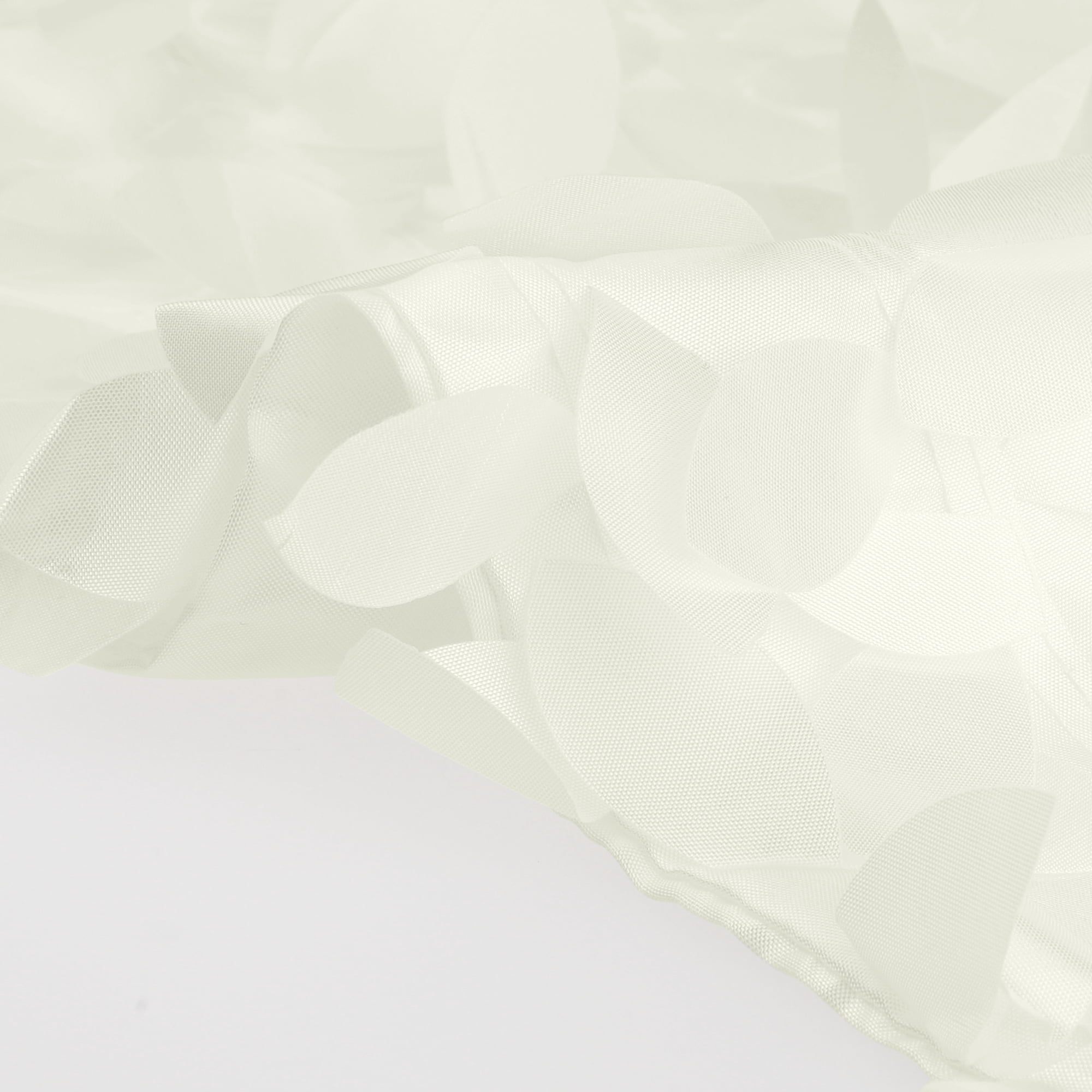 Unique Bargains Sequins Leaf 3D Throw Pillow Cover Pack of 4 Solid Color Cushion Covers Beige 18" x 18"