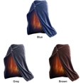 thumbnail image 1 of Electric Heated Shawl Blanket Operated Usb Cordless Wrap , With Auto Shutoff Ultra Soft Throw Flannel Warm Cape -Machine, 1 of 5