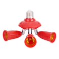 thumbnail image 2 of Base de lámpara 3 en 1 E27 a E27 divisor de Tmvgtek enchufe adaptador de bombilla LED ajustable soporte de accesorios de iluminación Bases de lámpara 5, 2 of 7