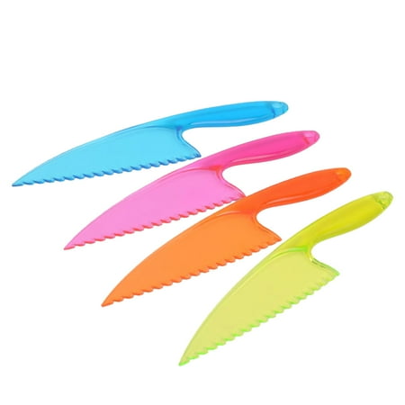 

Hemoton Plastic Wedding Cake Color Mariage Cake Server Pizza Fondant Cake Shovel Birthday Party Wedding Supplies(Random Color)