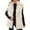 White, variant on Vest for Women Sleeveless Wool Cardigan Jacket with Pockets Turn-Down Collar Cool Stylish Versatile for indoor and Outdoor Casual Wear Fashion Fall Outerwear Brown,XL
