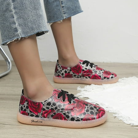 

Fisherman Shoes Spring And Summer Women Casual Shoes Flat Large Size Comfortable Flower Loafers