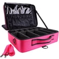 thumbnail image 1 of Estuche de maquillaje Gzcz Professional Travel de 40 cm con correa para el hombro, 1 of 6