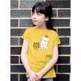thumbnail image 2 of Awesome Today Cat Crown T-Shirt Juniors -Image by Shutterstock,  x-Small, 2 of 4