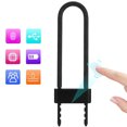 thumbnail image 1 of U‑Shaped Lock, USB Charging 360° Semiconductor Fingerprint Recognition U‑Shaped Lock, 1 of 8