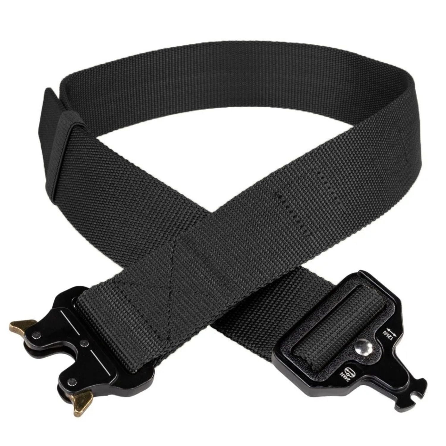 Buckle-Free Belt with Nylon Hook and Loop Fastener, Precise Fit BLACKLEVEL Buckle-Free Belt | Men and Women | Metal-Free  main image 2