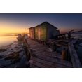 thumbnail image 2 of Ferrero, Ivan 18x13 White Modern Wood Framed Museum Art Print Titled - Carrasqueira Fishermanaas  Houses, 2 of 4