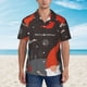 thumbnail image 2 of Fotbe Christmas Gnomes In Red Hats Camisa Hawaiana para Hombre Unisex – Camisa Casual de Verano con Botones de Manga Corta de Algodón y Lino,Medium, 2 of 7
