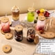 thumbnail image 3 of Juego de vasos de vidrio DWTS DANWEITESI de 16 onzas con tapas, pajitas, 8 unidades, 3 of 6
