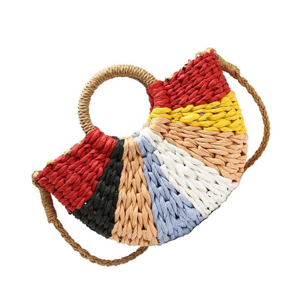 BESTYASH Women’s Straw Shoulder Bag Large Capacity Multi 1Pcs