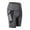 Dark Gray, variant on AXXD Yoga Shorts With Pockets,Yoga Shorts With Pockets for Women,Women Athletic Yoga Casual Stetch Shorts,Solid,High Waist Rise,PocketBlack,L (US:8)