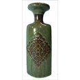 thumbnail image 1 of DesMa Group H1510 CERAMIC CANDLE HDR-GREEN, 1 of 1