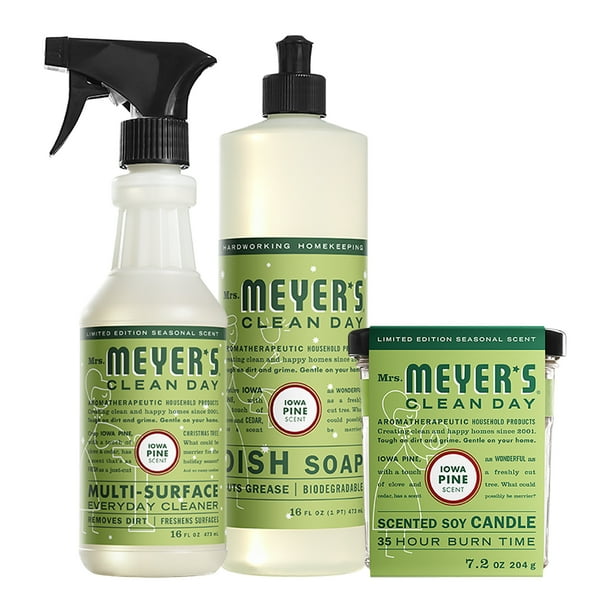 Mrs. Meyer's, Iowa Pine Winter Scent Home Bundle