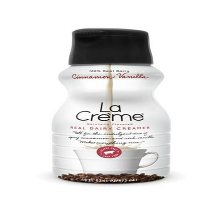 La creme Cinnamon Vanilla Real Dairy Creamer, 1 Pint