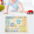 thumbnail image 1 of tablero ocupado,juguetes educativos tempranos pequeños tablero ocupado,Diy Montessori Junta accesorio montessori juguete,preescolar enseñanza regalo de cumpleaños tablero Macarena tablero ocupado, 1 of 8