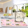 thumbnail image 5 of Dish Drying Mat Rainbow Fly Animal Absorbent Dry Mats for Dishes Draining Pad for Kitchen Countertop 16" x 18", 5 of 7