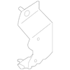 Genuine OE Nissan Control Module Bracket - 23714-EZ30B