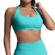 thumbnail image 1 of Sujetadores deportivos de sujeción media-baja para mujer: sin costuras, espalda abierta, relleno extraíble, ideales para yoga, gimnasio y entrenamiento., 1 of 4