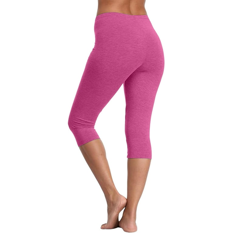 Women's and Plus Size Knee-Length and Ankle Length Leggings Hot - Main Image