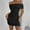 Black, variant on ZZwxWA Womens Summer Mini Ruched Bodycon Dress Off Shoulder Sleeveless Cocktail Party Short Fitted Dress