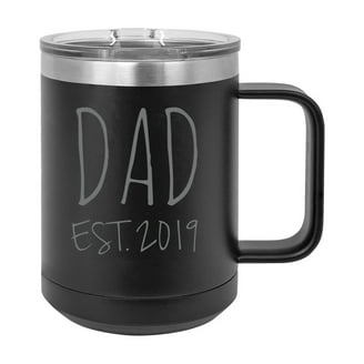 Grampy Est. 2019 Established Stainless Steel Vacuum Insulated 15 Oz  Engraved Double-Walled Travel Coffee Mug with Slider Lid - Walmart.com