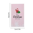 thumbnail image 2 of Elainilye Christmas Cards Holiday Greeting Cards 4x7 Inch Snowman Design for Kids Friends Family Message Cards Winter Gift Idea, 2 of 6