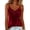 Wine, variant on BUIGTTKLOP Velet Tops for Women Adjustable Spaghetti Strap Sleeveless Shirts Scoop Neck Velour Camisole Tops Loose Fitted Party Camis