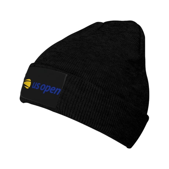 Us Open Logo Unisex Knitted Hats Fashionable Autumn And Winter Warm Beanie Knitted Hip-Hop Hat
