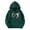 Dark Green, variant on Toddler Girls Casual Long Sleeve Hoodies Letter Printed Hooded Sweatshirt with Pocket Fall Winter Clothes Size 2-3T , Black