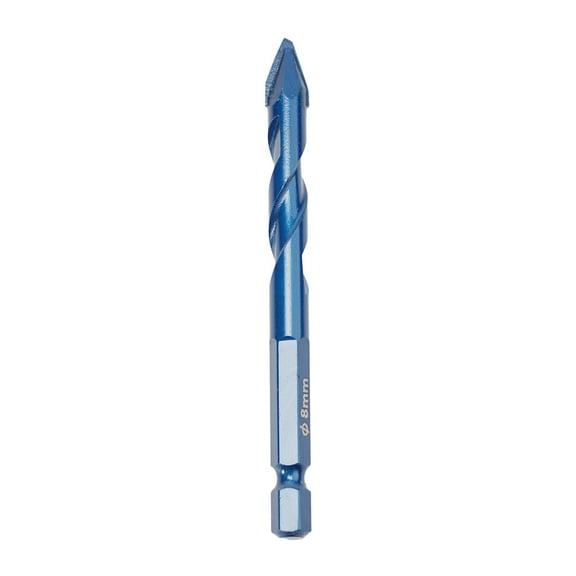 1Pc 6-12Mm Hex Shank Tile Drill Bits For Wall Glass Wood Metal Concrete Ceramic Hole Opener Carbide Drilling Tool 8Mm Smile Home