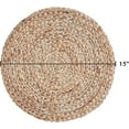 thumbnail image 4 of Saro Lifestyle Woven Water Hyacinth Placemat (Set of 4), 4 of 4