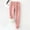 Pink, variant on WXLWZYWL Sherpa Fleece Lined Leggings for Women Winter Warm Thermal Pants Sweatpants Casual Loose Athletic Jogger Pants with Pockets