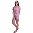 thumbnail image 2 of Moomaya Sleep Sets For Women With Shorts Pj Printed Short Sleeve Sleep Tops, 2 of 6