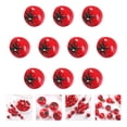 thumbnail image 3 of 10pcs Resin Simulation Tomato Mini Cherry Tomatoes Models Doll House Adornment, 3 of 8