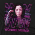 thumbnail image 2 of Wonder Woman 84 T-Shirt Vaporwave Wonder Woman Unisex Graphic Tee For Men & Women, 2 of 7
