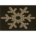 thumbnail image 1 of Ahgly Company Machine Washable Indoor Rectangle Transitional Night Black Area Rugs, 2' x 5', 1 of 7