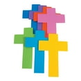 thumbnail image 2 of Jumbo Foam Crosses, Craft Supplies, Jumbo, Foam Shapes, Easter, 24 Pieces, Assorted, 2 of 3