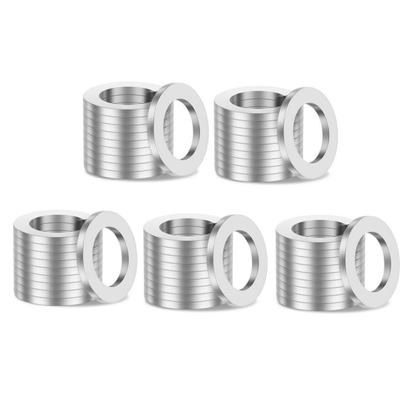 AEVXKHI 50PCS Engine Oil Crush Washers Set for 94109-14000 Aluminum Oil Drain Plug Gaskets Replacement Kit 14mm for Replacement