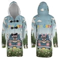 thumbnail image 3 of Happy Easter Schnauzer American Flag Truck Bunny Ears All Over Print 3D Hooded Duffle Toggle Coat Miniature Schnauzer Dog Lover - 03001, 3 of 6