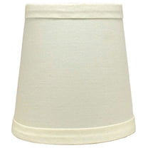 Urbanest Cotton Chandelier Lamp Shades, 3x4x4", Eggshell