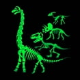 thumbnail image 4 of Boys Glow in the Dark Pajamas Dinosaurs Pjs 100% Cotton Toddler 2 Piece Sleepwear Kids Clothes Set T-Rex Outfits Dino Shirt 4t, 4 of 7