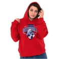 thumbnail image 4 of Illinois Prairie State IL Smurfs Hoodie Sweatshirt Women Men Brisco Brands M, 4 of 6