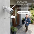 thumbnail image 6 of Merkury Innovations Full HD Smart Outdoor Security Camera, 3 Pack, 6 of 9