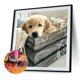 thumbnail image 2 of Pintura de diamante 5D DIY Kit de perro de taladro redondo completo Artesanía de decoración del hogar (NH3411) Hugtrwg Para estrenar, 2 of 9