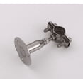 thumbnail image 3 of Soportes para tubos de pared de acero inoxidable montados en el techo, 5 soportes para tubos ajustables, abrazaderas para tubos con tornillos para tubos de 25 mm (3/4 pulgadas) de diámetro (25 mm-27 mm) Rojo Verde, 3 of 5