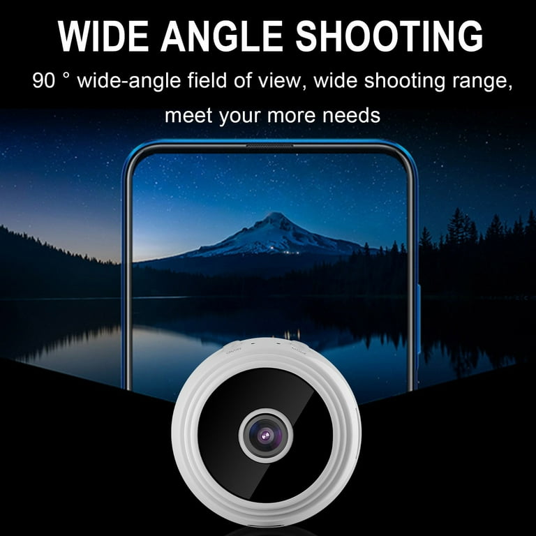 Barsme Ring Camera Outdoor Wireless Security Camera -Lens Camera