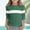 Green, variant on YHAJDS Boys Girls 3/4 Sleeve T-Shirts Solid Color Summer Casual Crewneck Top for Kids